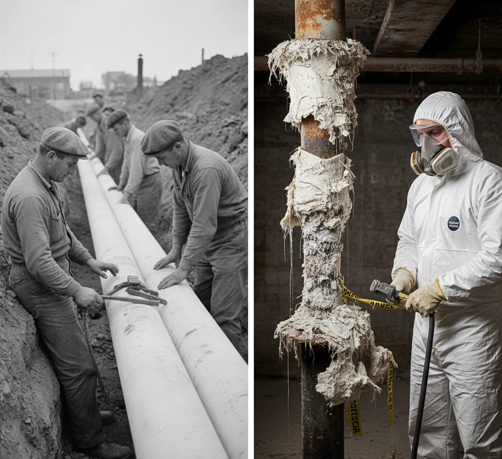 Asbestos in Old Pipes: What Homeowners Need to Know