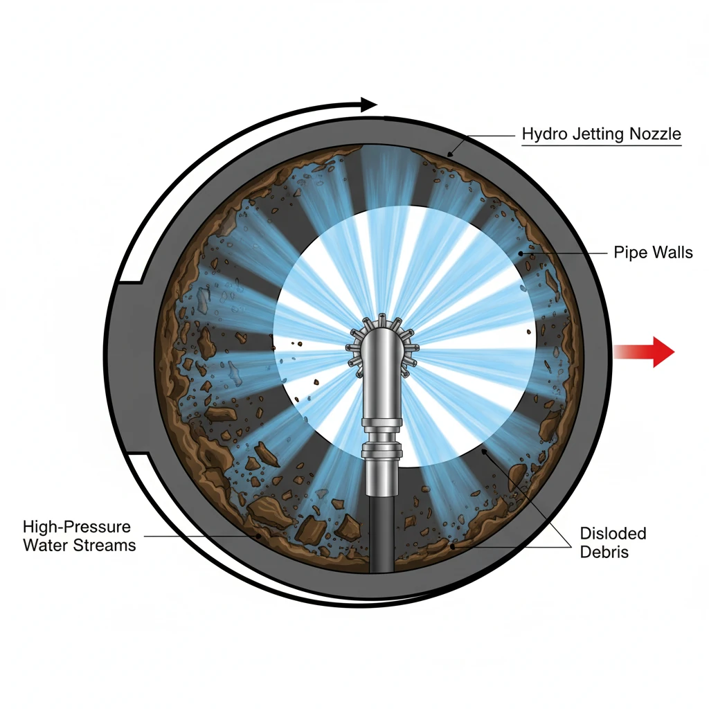 Hydro Jetting 101: How It Clears Stubborn Clogs