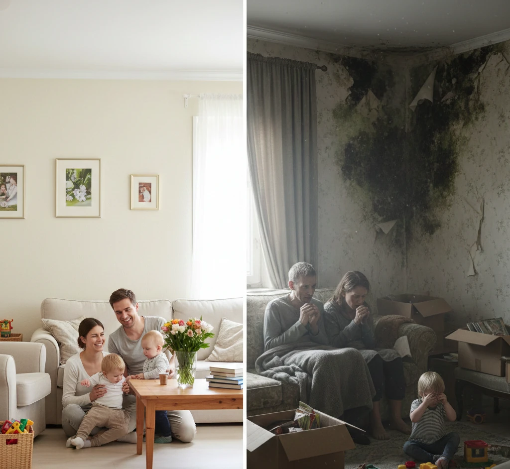 How Mold from Leaks Affects Your Familys Health