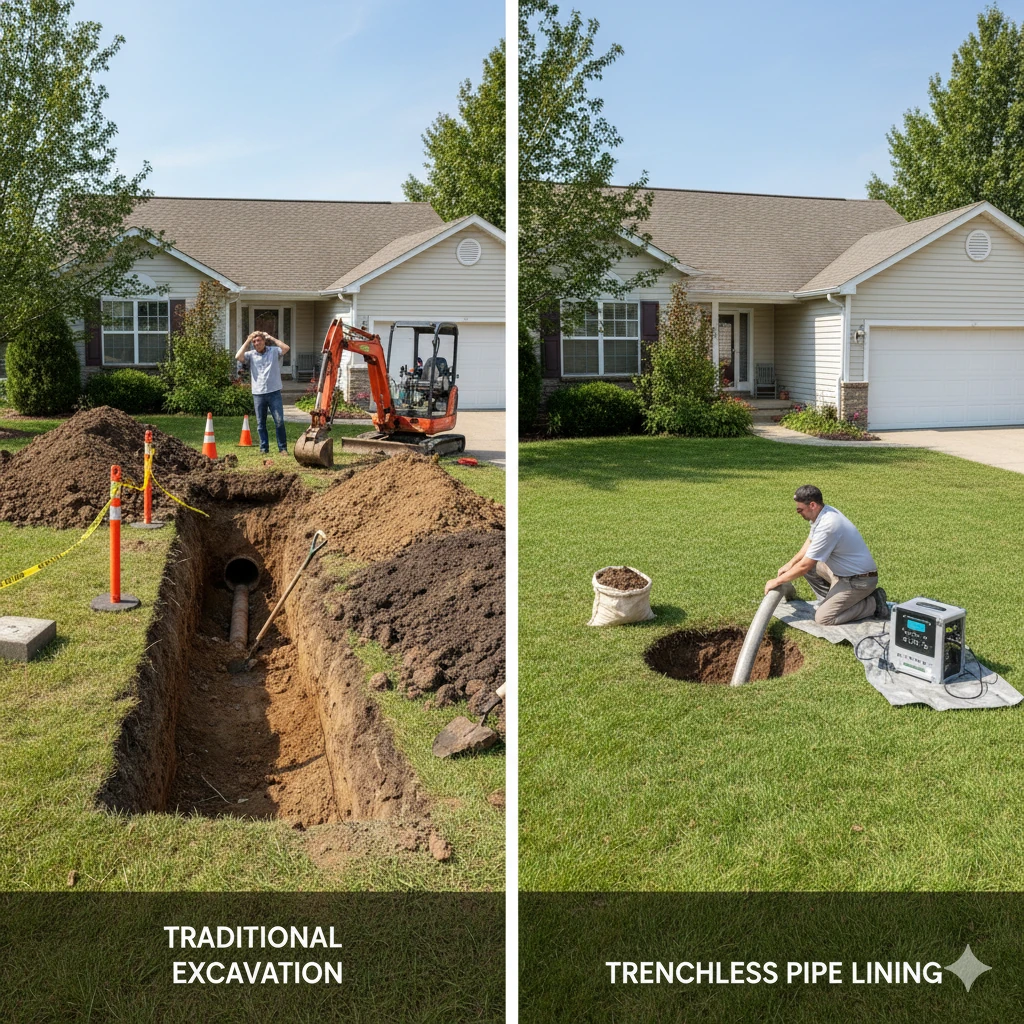Sewer Line Replacement: Traditional vs. Modern Methods