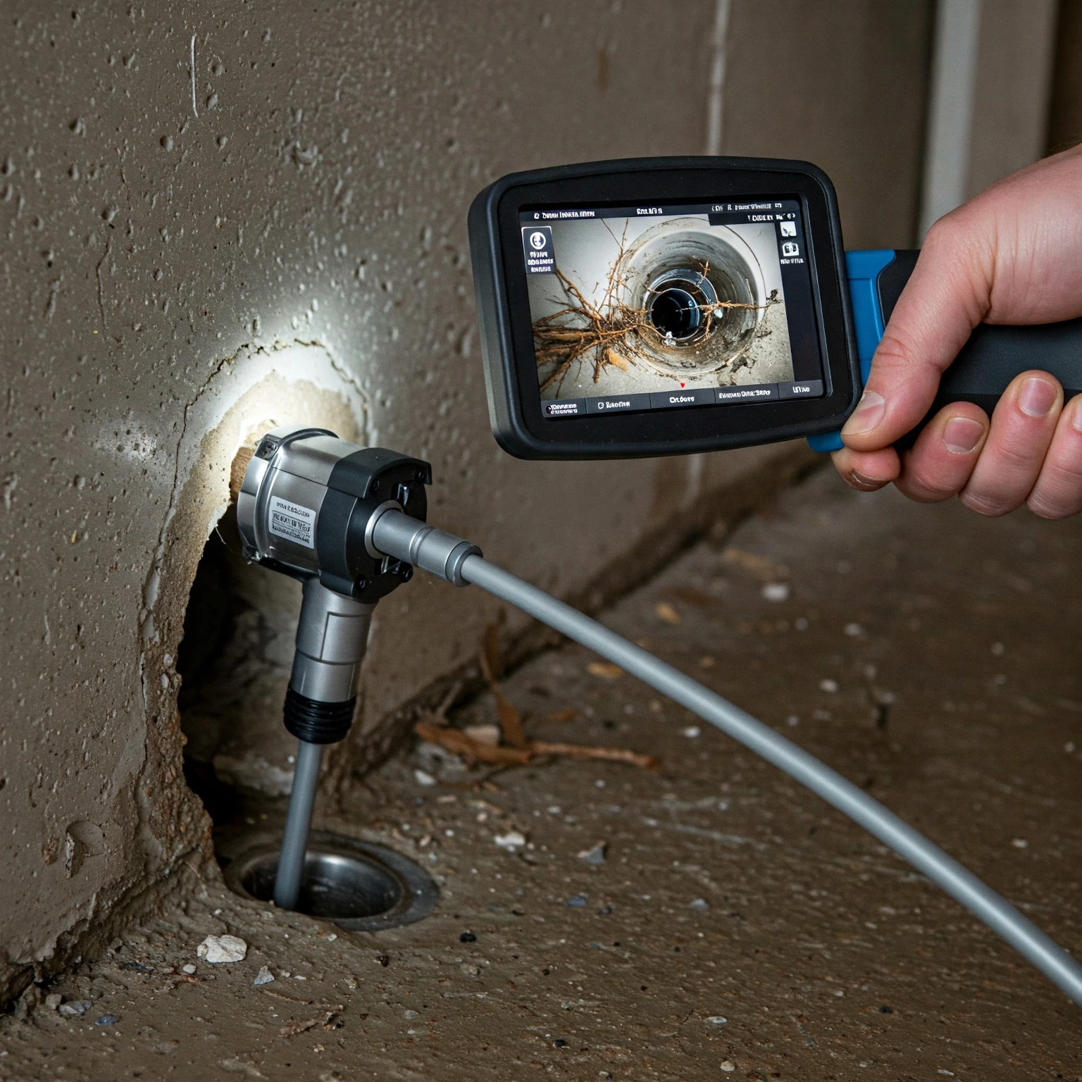 Video Camera Drain Inspection in Arizona - Judd’s Plumbing service illustrated