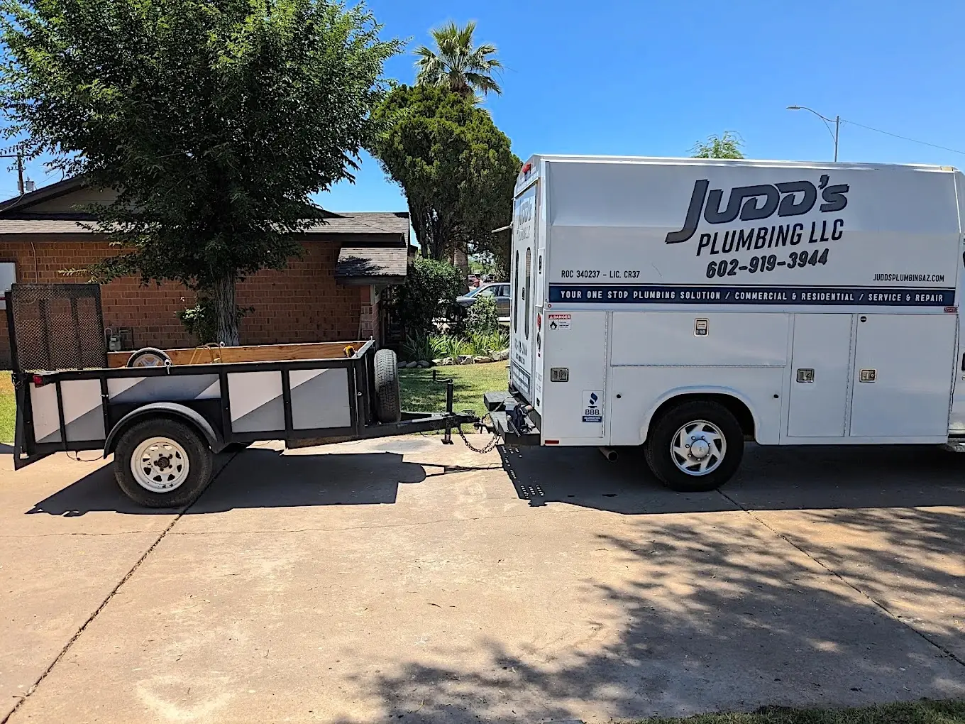 Reliable Slab Leak Repair in Arizona - Judd’s Plumbing service illustrated