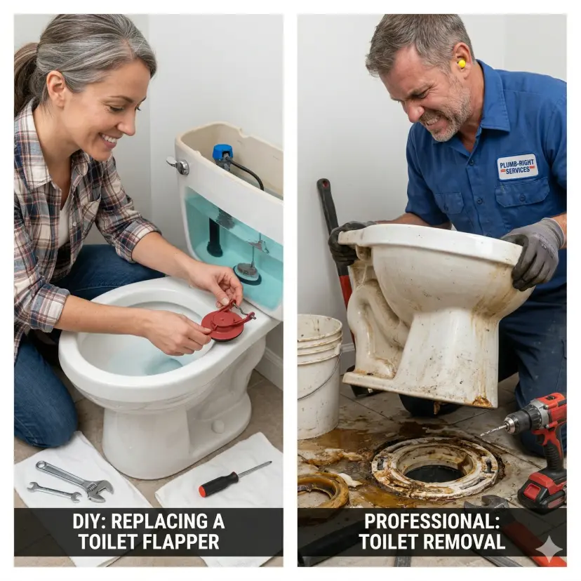 DIY Toilet Repair When to Tackle It Yourself vs Call a Pro