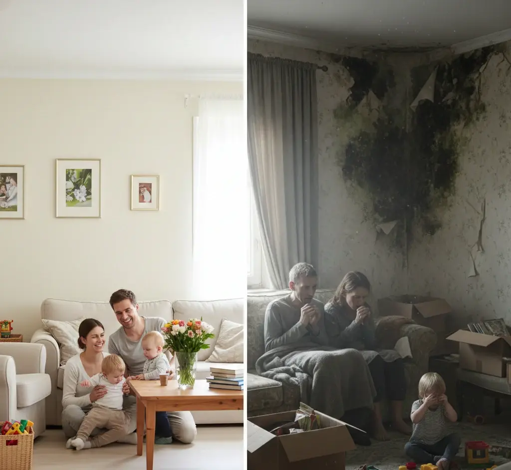 How Mold from Leaks Affects Your Familys Health